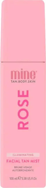 Minetan Samoopalovací mlha na obličej Illuminating (Facial Tan Mist) 100 ml