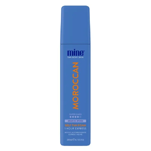 Minetan Samoopalovací pěna pro velmi tmavé opálení Moroccan (Self Tan Foam) 200 ml