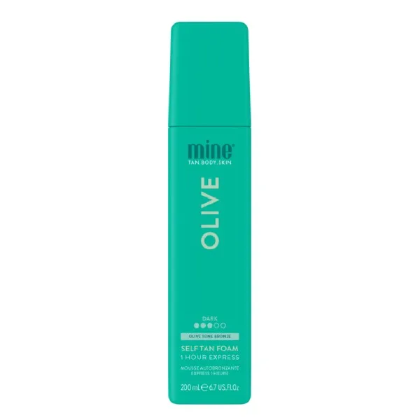 Minetan Samoopalovací pěna pro velmi tmavé opálení Original Olive (Self Tan Foam) 200 ml