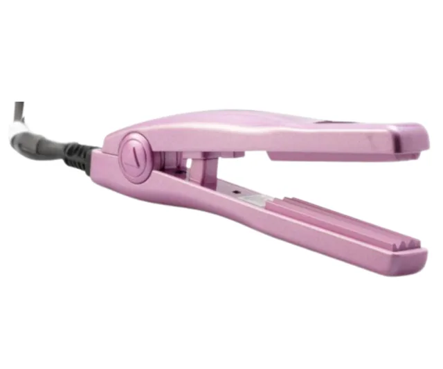 MINI krepovačka na vlasy Cera Volume Iron - 15 cm, růžová (25010) + dárek zdarma