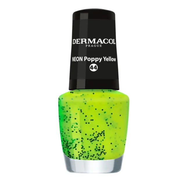 Mini Neon laky s efektem Poppy Yellow č.44 Dermacol - Oficiální e-shop Dermacol