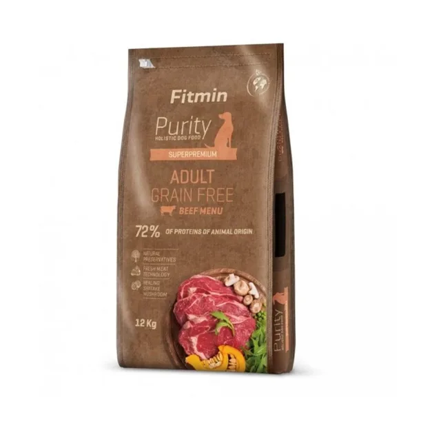 Minimální trvanlivost do 1.5. 2026: Fitmin Dog Purity GF Adult Beef 12 kg | P59318