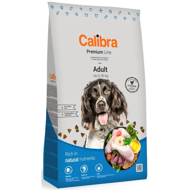 Minimální trvanlivost do 20.6. 2026: Calibra Dog Premium Line Adult 3 kg | P59625