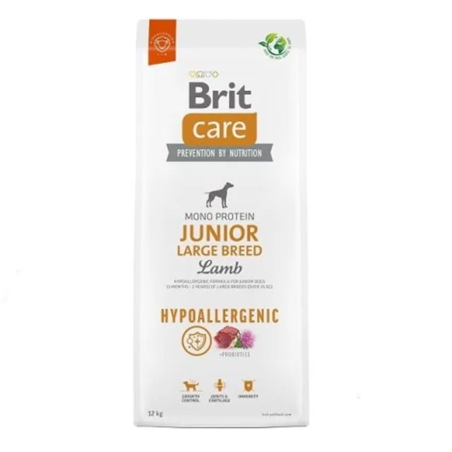 Minimální trvanlivost do 21.7. 2026: Brit Care Dog Hypoallergenic Junior Large Breed Lamb 12 kg | P59704