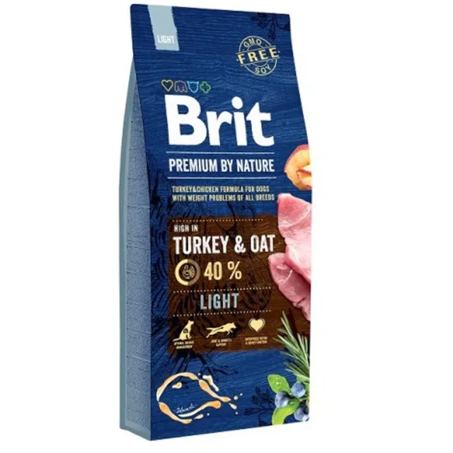 Minimální trvanlivost do 29.7. 2026: Brit Premium by Nature Light 15 kg | P59686