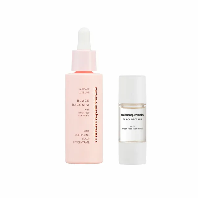 Miriam Quevedo Kúra pro růst vlasů Black Baccara (Hair Multiplaying Scalp Concentrate + Pre-Treatment Exfoliator)