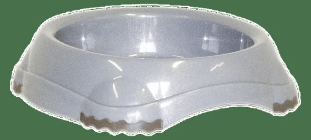 Miska Magic Cat plast s protiskluzem 210ml šedá