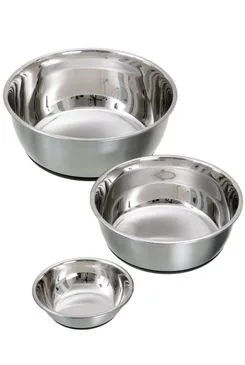 Miska nerez Dog Selecta protiskluz 300ml 13cm Karlie