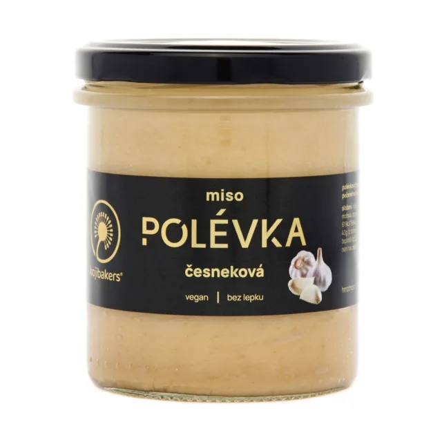 Miso polévka česneková 350 g  BIO japonský polévkový základ