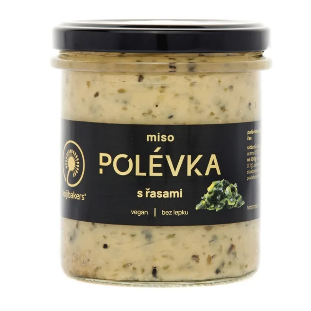 Miso polévka s řasami 350 g  BIO japonský polévkový základ