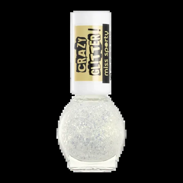 miss sporty Lak na nehty Crazy Glitter 010