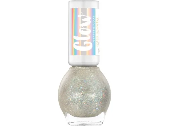 Miss Sporty lak na nehty Glow Glitter 10