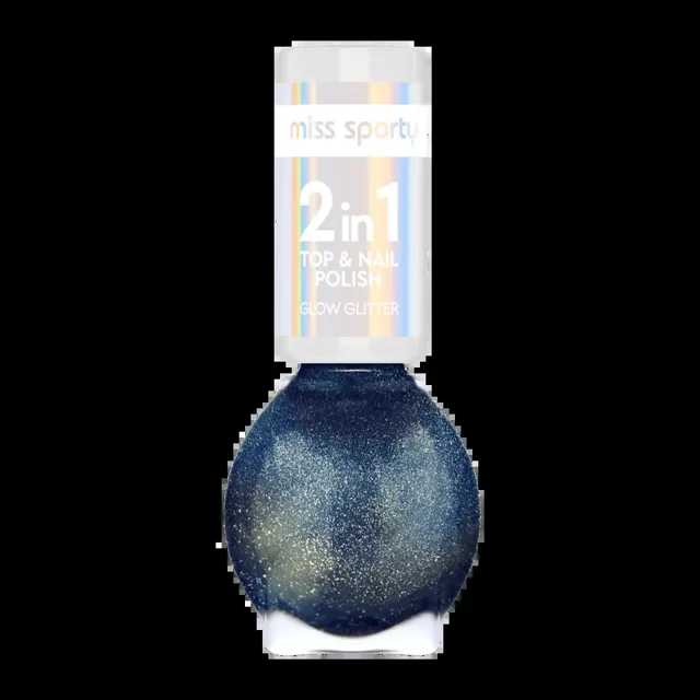 miss sporty Lak na nehty Glow Glitter 70