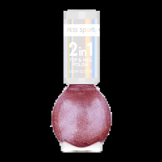 miss sporty Lak na nehty Glow Glitter 90