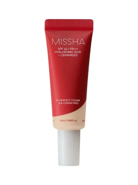 Missha BB krém SPF 42 Perfect Cover (BB Cream Ex) 20 ml 21 Light Beige