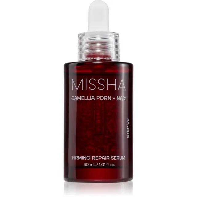 Missha Camellia PDRN NAD+ Firming Repair Serum regenerační pleťové sérum se zpevňujícím účinkem 30 ml