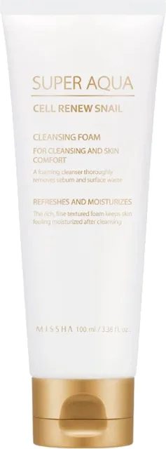 Missha Čisticí pěna se šnečím extraktem Cell Renew Snail Cleansing Foam 100 ml