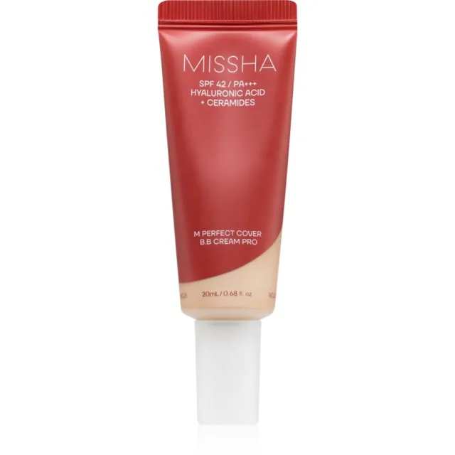 Missha M Perfect Cover BB Cream Pro hydratační BB krém s vysokou UV ochranou odstín #17 20 ml