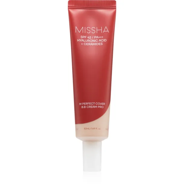 Missha M Perfect Cover BB Cream Pro hydratační BB krém s vysokou UV ochranou odstín #17 50 ml