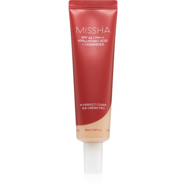 Missha M Perfect Cover BB Cream Pro hydratační BB krém s vysokou UV ochranou odstín #27 50 ml