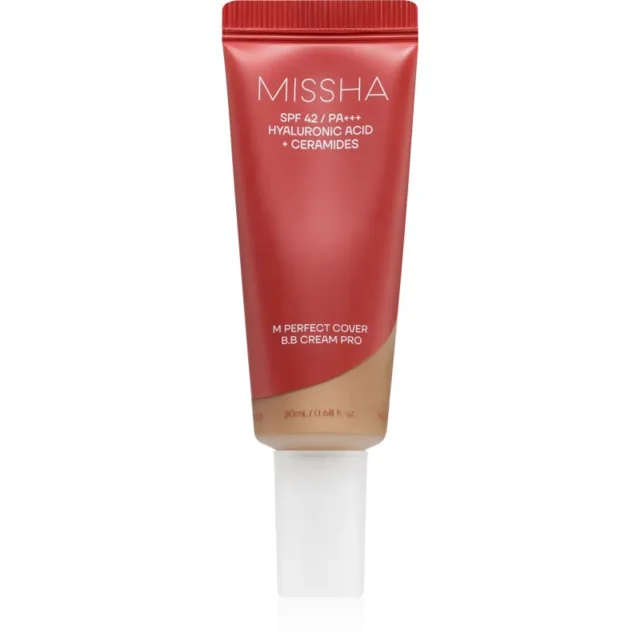 Missha M Perfect Cover BB Cream Pro hydratační BB krém s vysokou UV ochranou odstín #33 20 ml