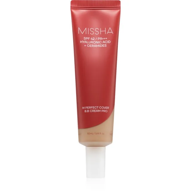 Missha M Perfect Cover BB Cream Pro hydratační BB krém s vysokou UV ochranou odstín #33 50 ml