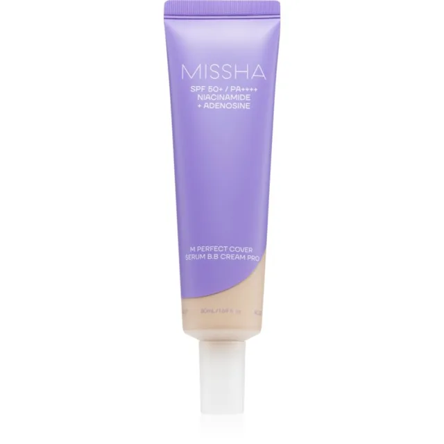 Missha M Perfect Cover Serum BB Cream Pro BB krém pro bezchybný a sjednocený vzhled pleti SPF 50+ odstín #17 50 ml