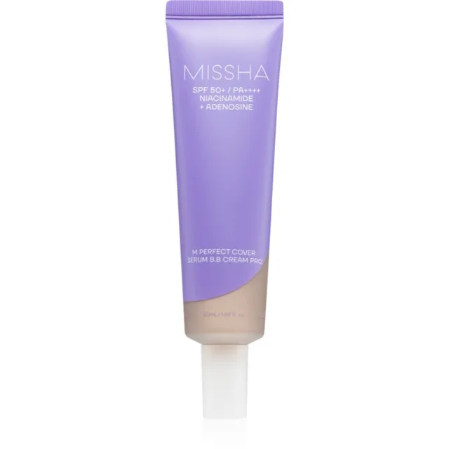 Missha M Perfect Cover Serum BB Cream Pro BB krém pro bezchybný a sjednocený vzhled pleti SPF 50+ odstín #21 50 ml
