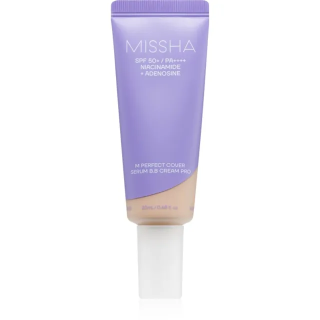Missha M Perfect Cover Serum BB Cream Pro BB krém pro bezchybný a sjednocený vzhled pleti SPF 50+ odstín #23 20 ml
