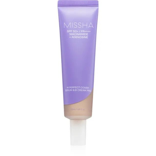 Missha M Perfect Cover Serum BB Cream Pro BB krém pro bezchybný a sjednocený vzhled pleti SPF 50+ odstín #23 50 ml