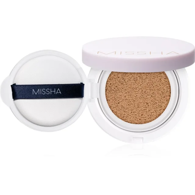 Missha Magic Cushion Cover Lasting dlouhotrvající make-up v houbičce SPF 50+ odstín #23 Natural Medium Beige 15 g