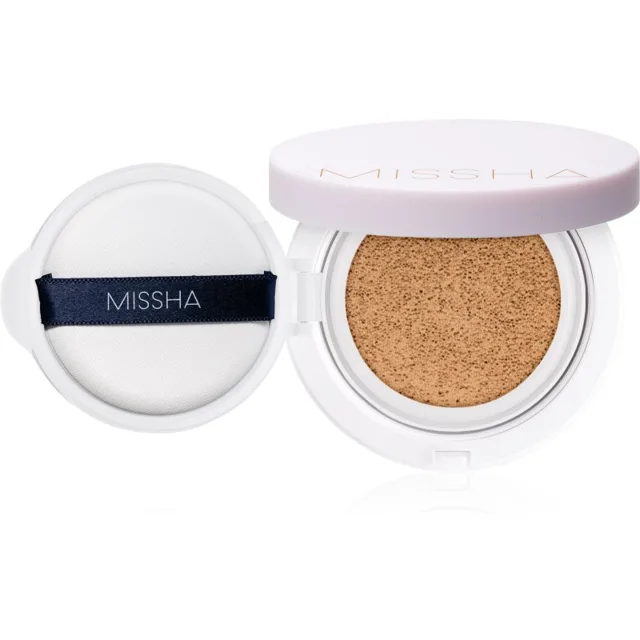 Missha Magic Cushion Cover Lasting dlouhotrvající make-up v houbičce SPF 50+ odstín #27 Honey Beige 15 g
