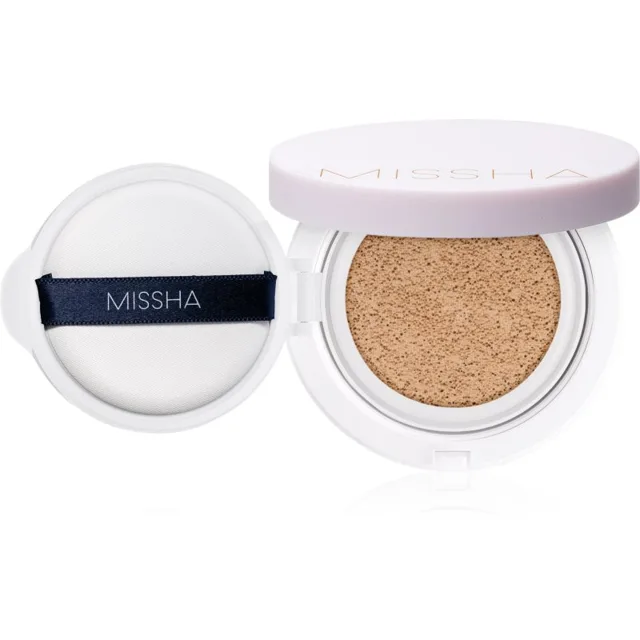 Missha Magic Cushion Moist Up hydratační make-up v houbičce SPF 50+ odstín No. 21 15 g
