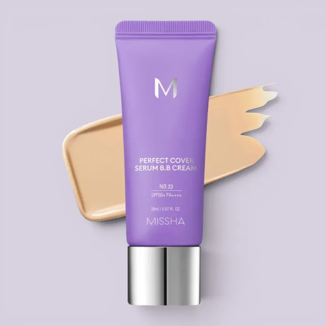 MISSHA - Perfect Cover Serum BB Cream SPF50+ PA++++ - Pečující BB sérum s SPF #23 Natural Beige - 50 ml