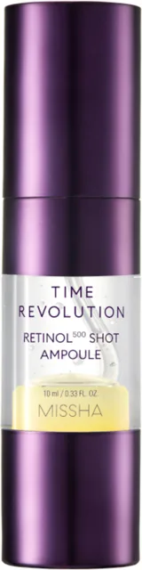Missha Pleťové sérum Time Revolution Retinol 500 Shot Ampoule 10 ml