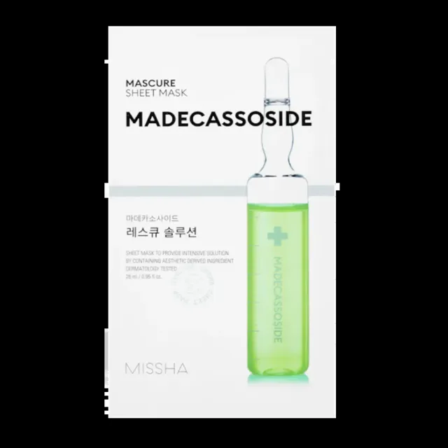 Missha Zklidňující pleťová maska Mascure Rescue Solution 28 ml