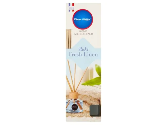 Mister Fresh Home Air Freshener Sticks Fresh Linen osvěžovač 50 ml