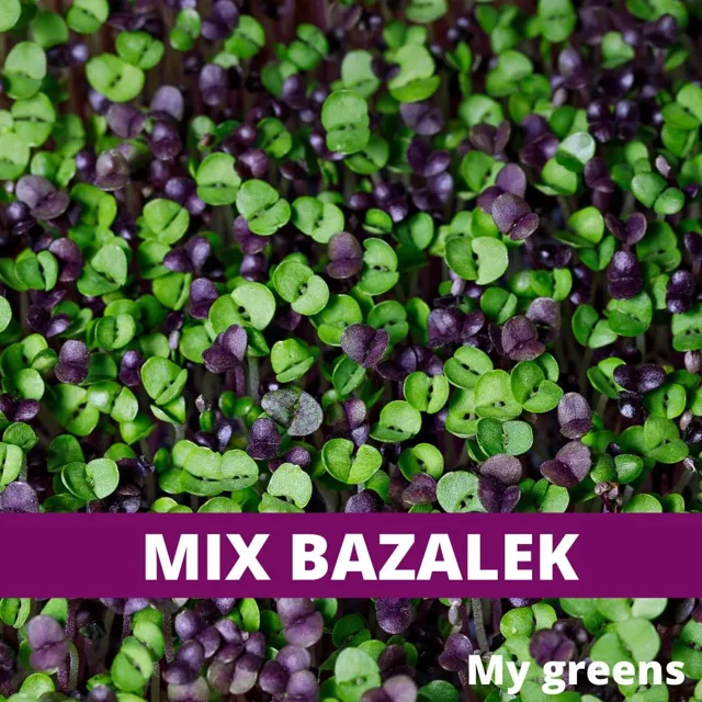 Mix Bazalek microgreens semena 5g