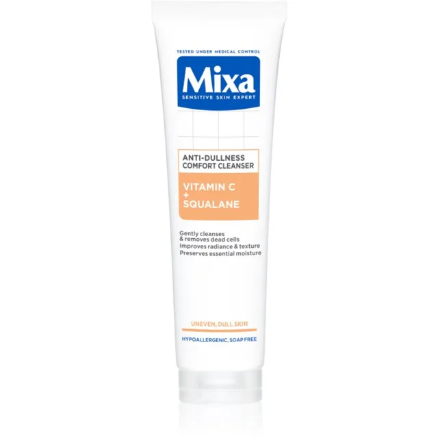 Mixa Anti-Dark Spot čisticí pleťový gel s vitaminem C 150 ml