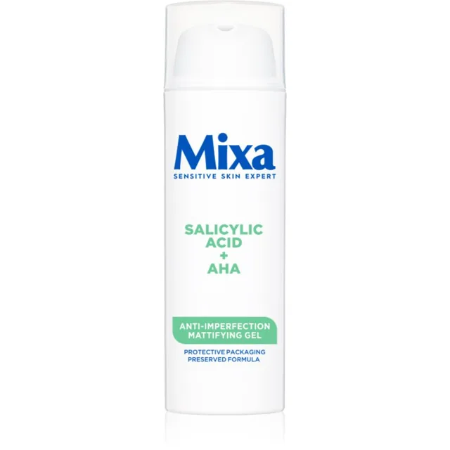 Mixa Anti-Imperfection Mattifying Gel matující gelový krém proti nedokonalostem pleti 50 ml