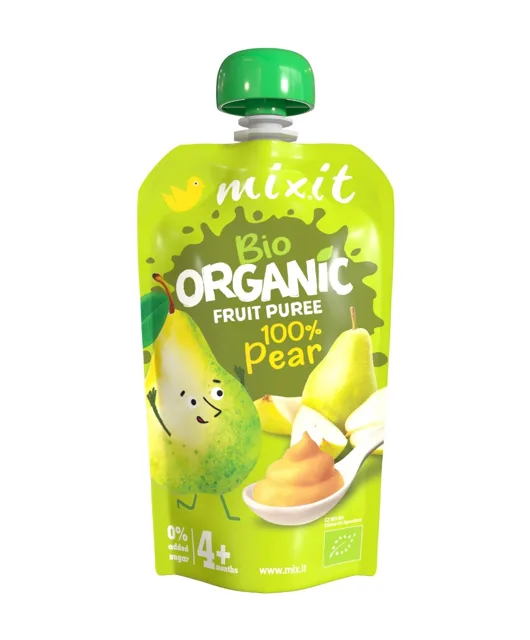 Mixit BIO Ovocná kapsička 100% Hruška 110 g