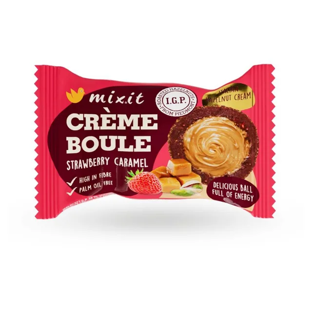MIXIT Créme boule strawberry caramel 30 g