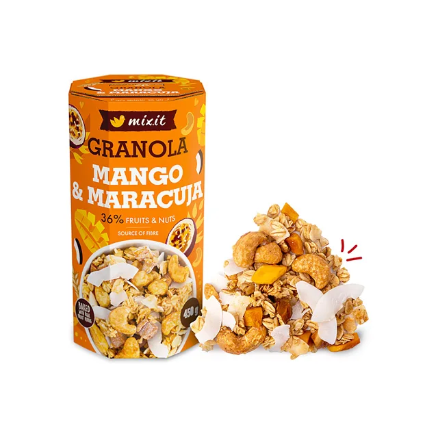 MIXIT Granola z pece exotický mix 450 g