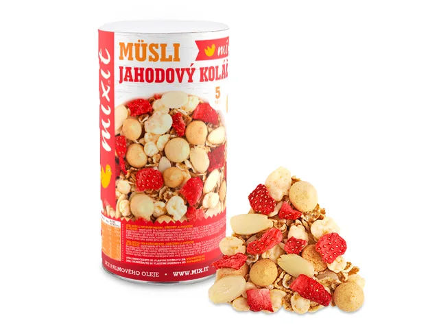 Mixit Jahodový koláč & máslová sušenka 330g