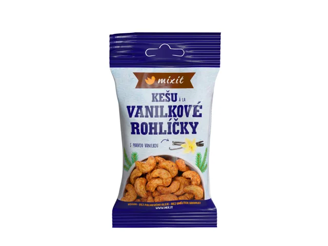 MIXIT Kešu a la vanilkové rohlíčky 60 g