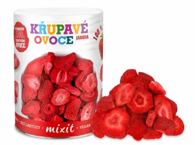 Mixit křupavé ovoce jahoda 50 g