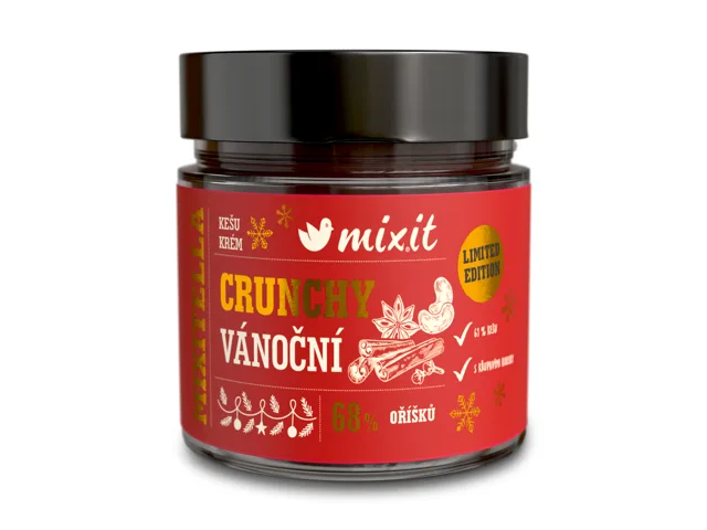 MIXIT Mixitella Crunchy Premium – vánoční 220 g