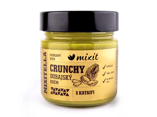 Mixit Mixitella Křupavý dubajský krém s kataifi 220 g