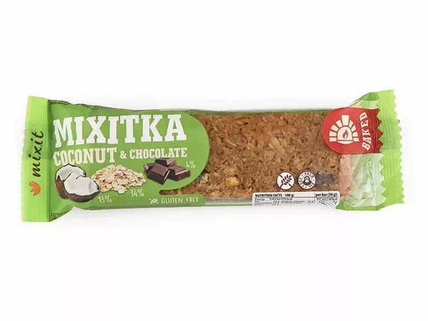 Mixit Mixitky bez lepku - Kokos + čokoláda 50 g