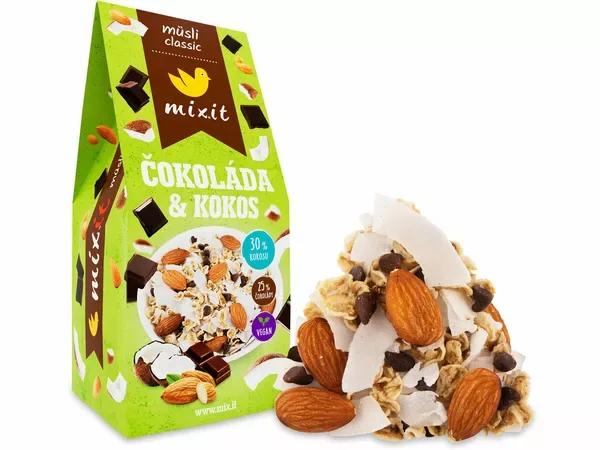 Mixit Müsli classic - Čokoláda & kokos 320 g